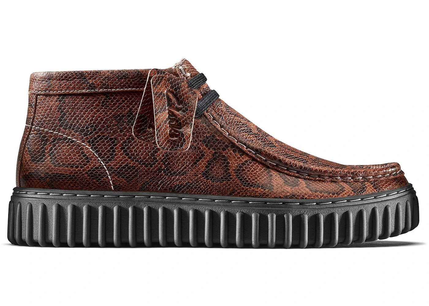 Clarks Torhill Hi Martine Rose Brown Snake