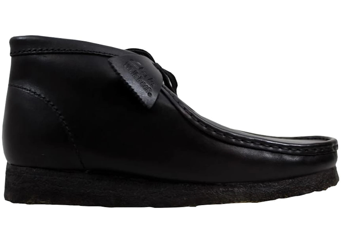 Clarks Wallabee Boot Black Leather