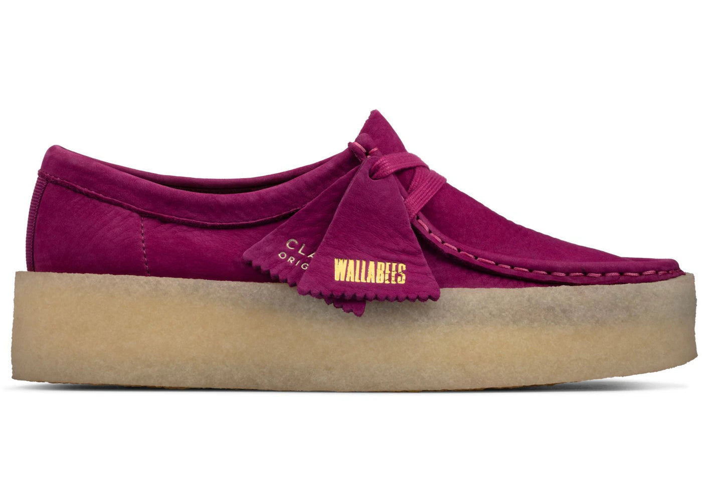 Clarks Wallabee Cup Berry Nubuck (Women's)