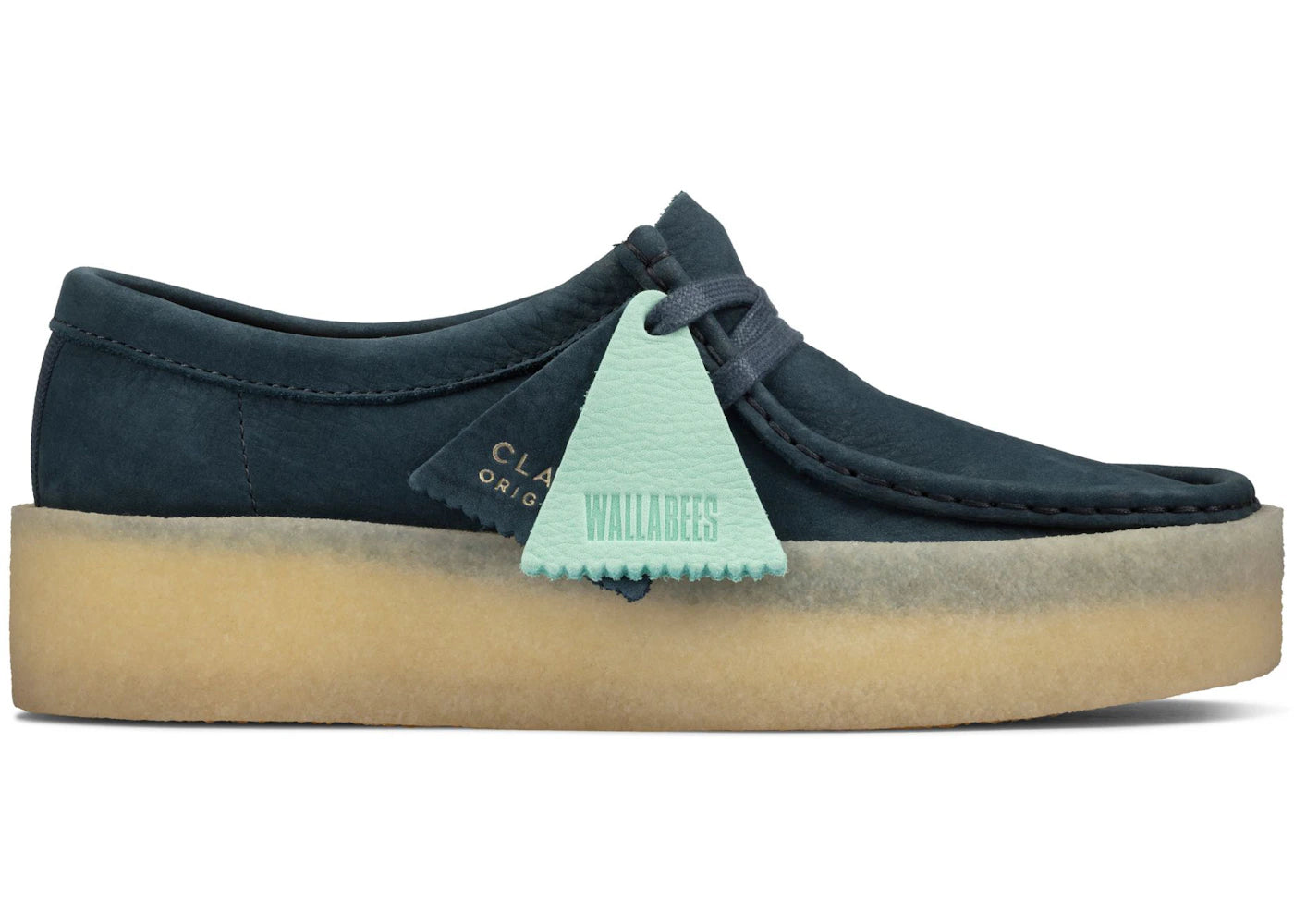 Clarks Wallabee Cup Blue Nubuck (Women's)