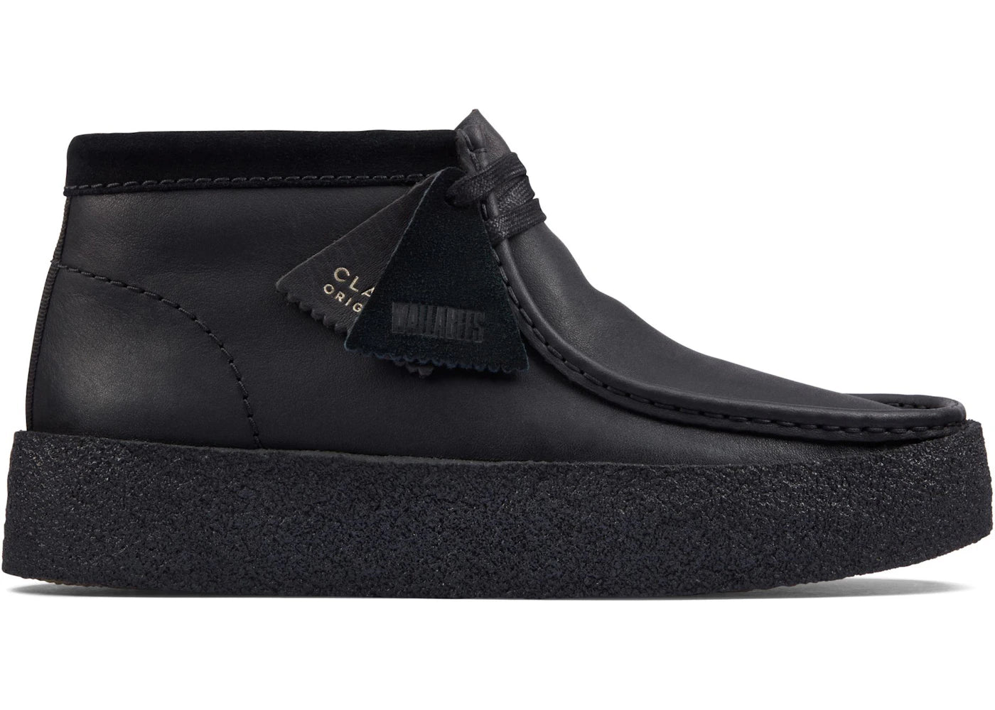 Clarks Wallabee Cup Bt Black Leather