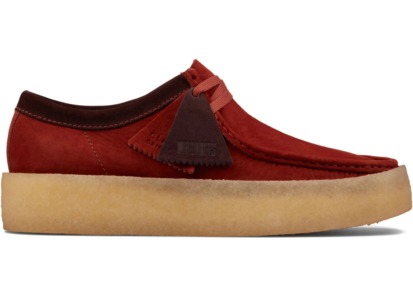 Clarks Wallabee Cup Burgundy Nubuck