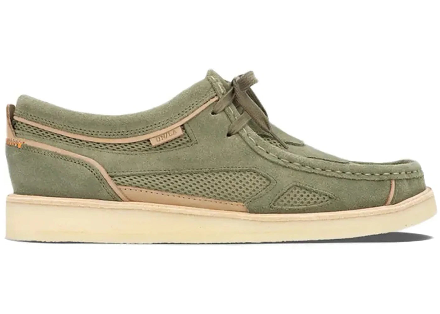 Clarks Wallabee Union LA Covert Green