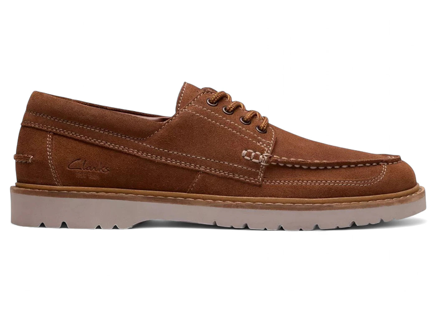 Clarks Weltridge Moc Cola Suede
