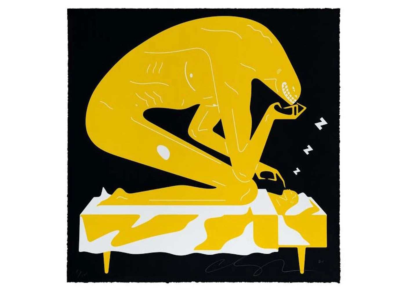 Cleon Peterson The Nightmare Print Black (Signed, Edition of 100)