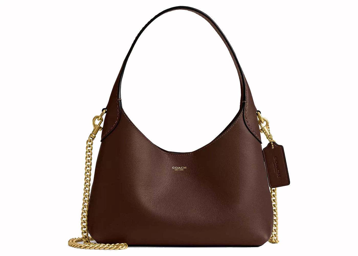 Coach Brooklyn Shoulder Bag 23 Brass/Maple