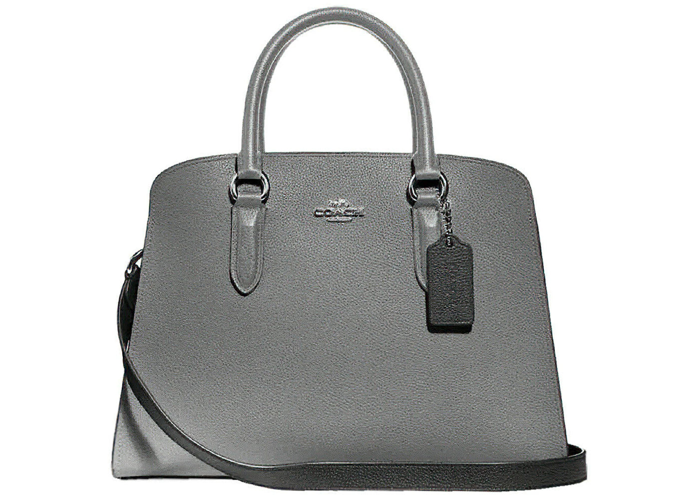 Coach Color Block Carryall Bag Heather Grey