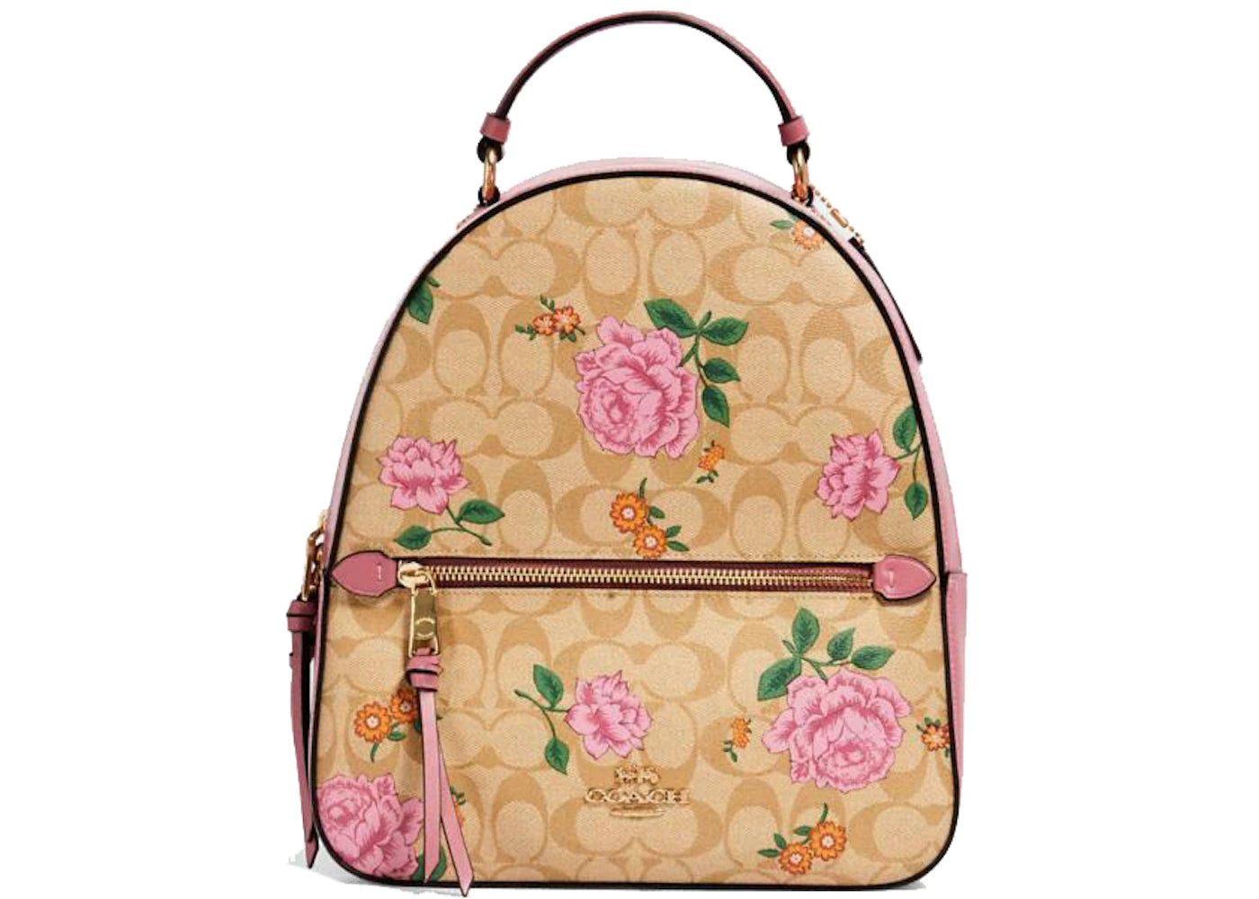 Coach Jordyn Backpack Pink/Beige