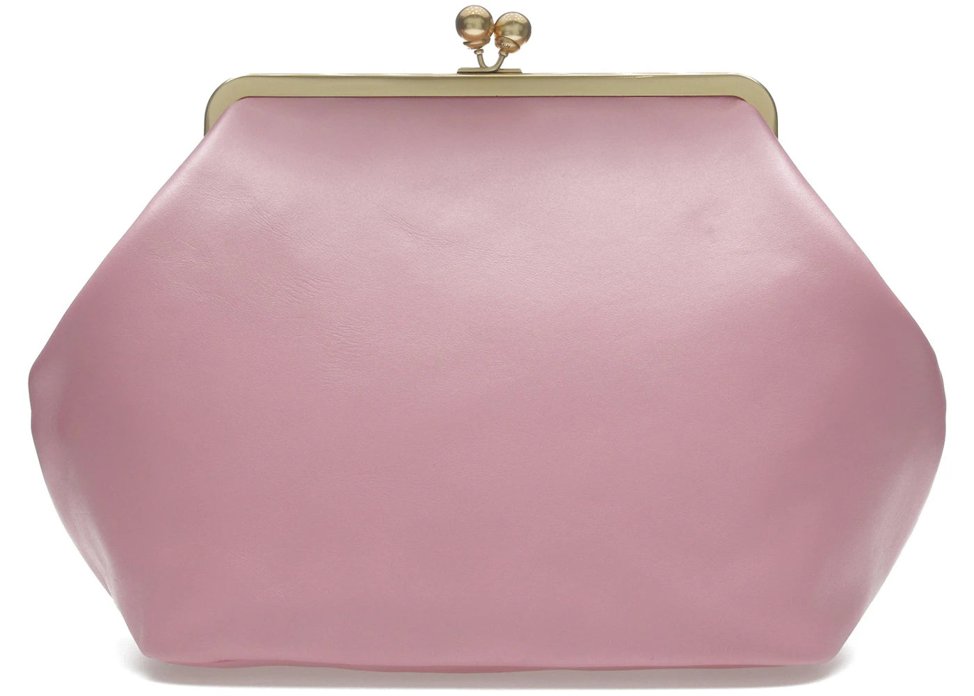 Coach Large Kisslock Frame Bag Brass/Rose