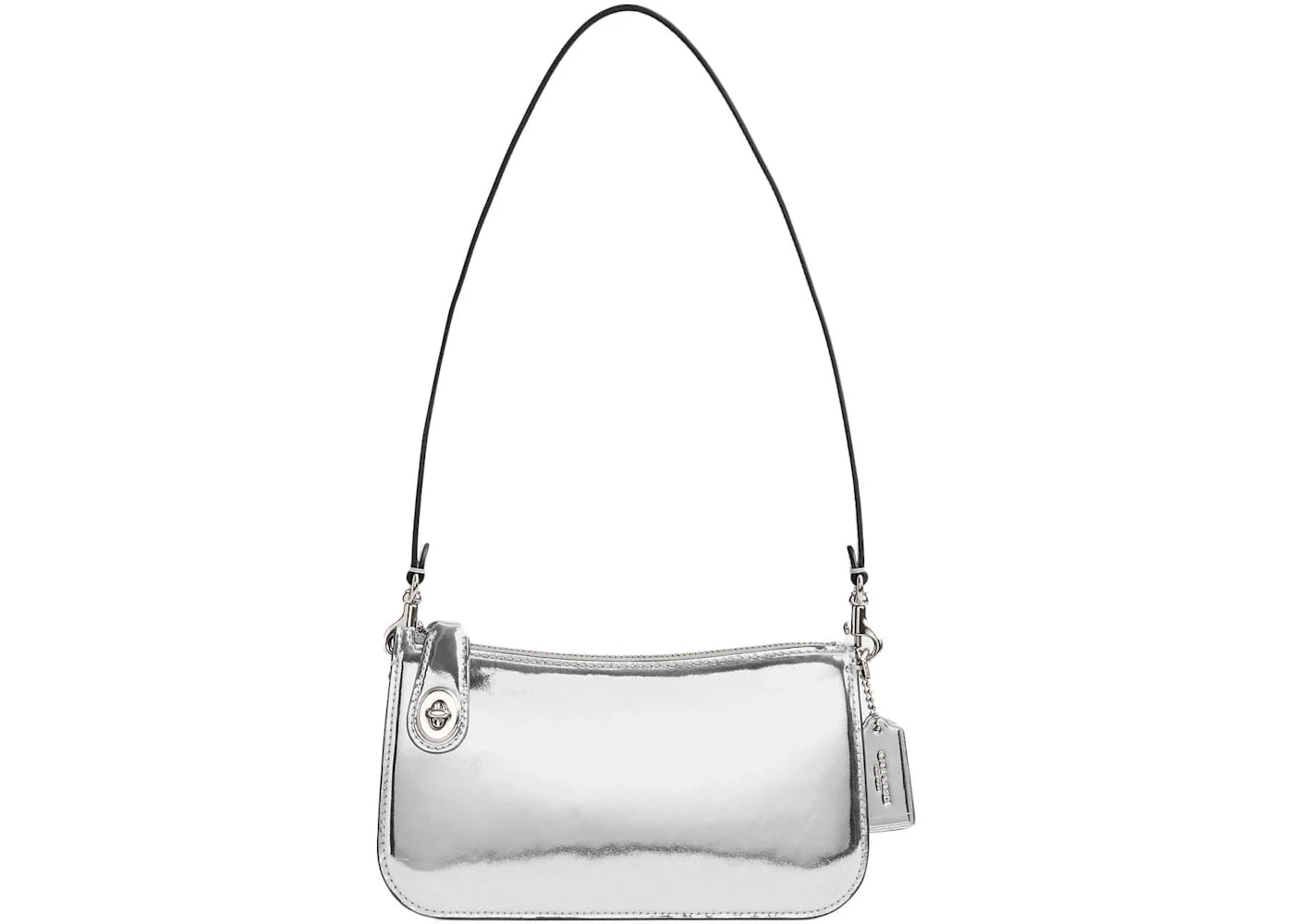 Coach Penn Shoulder Bag Silver/Silver