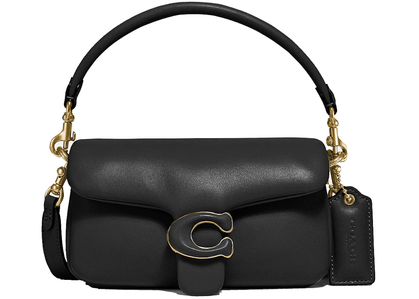 Coach Pillow Tabby Shoulder Bag 18 Black