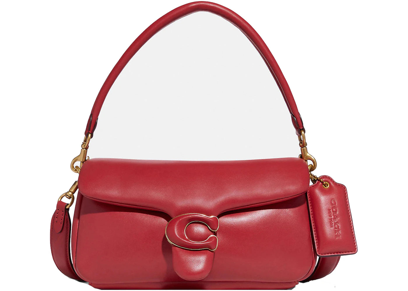 Coach Pillow Tabby Shoulder Bag 26 Red Apple