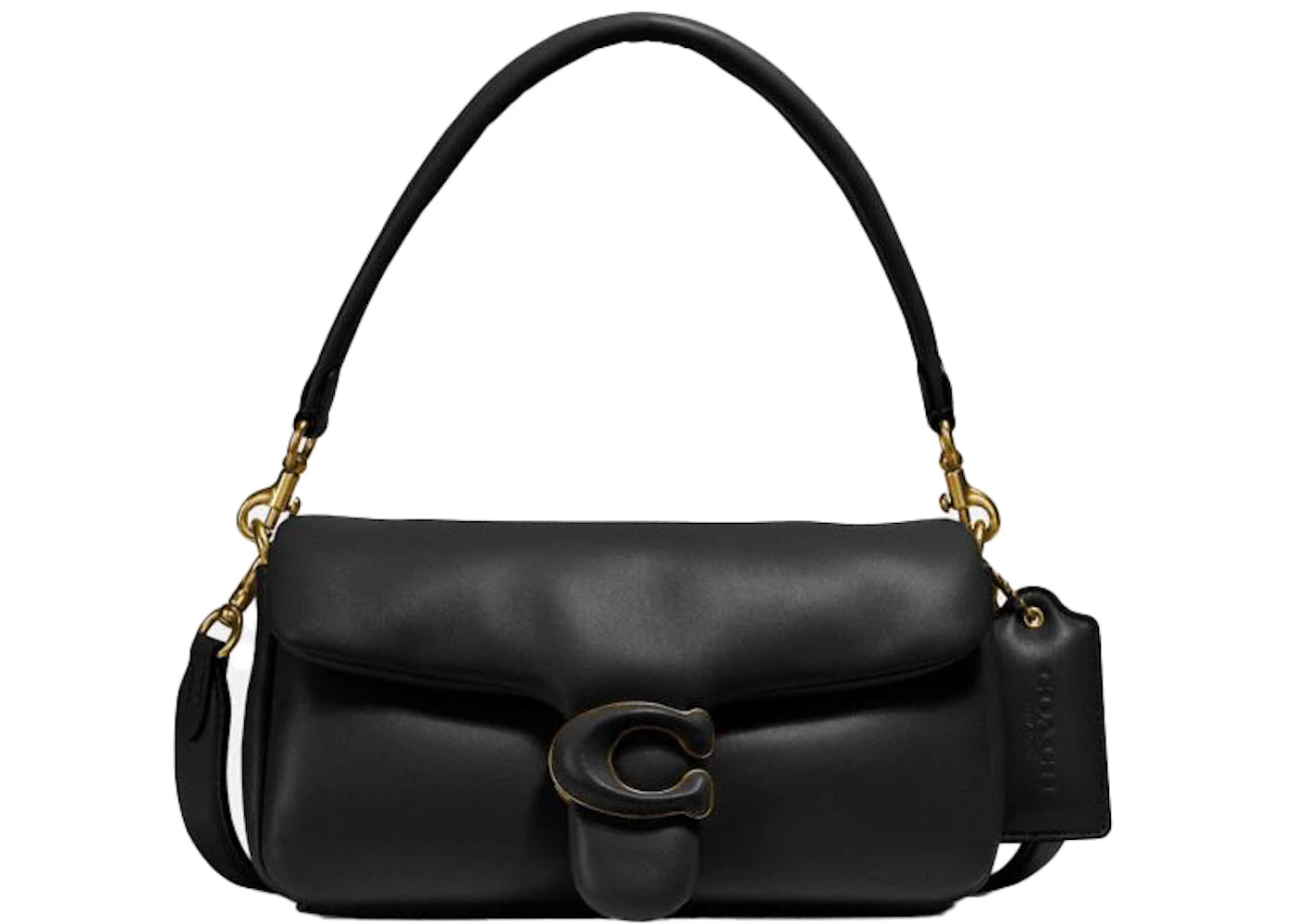 Coach Pillow Tabby Shoulder Bag 26 Black