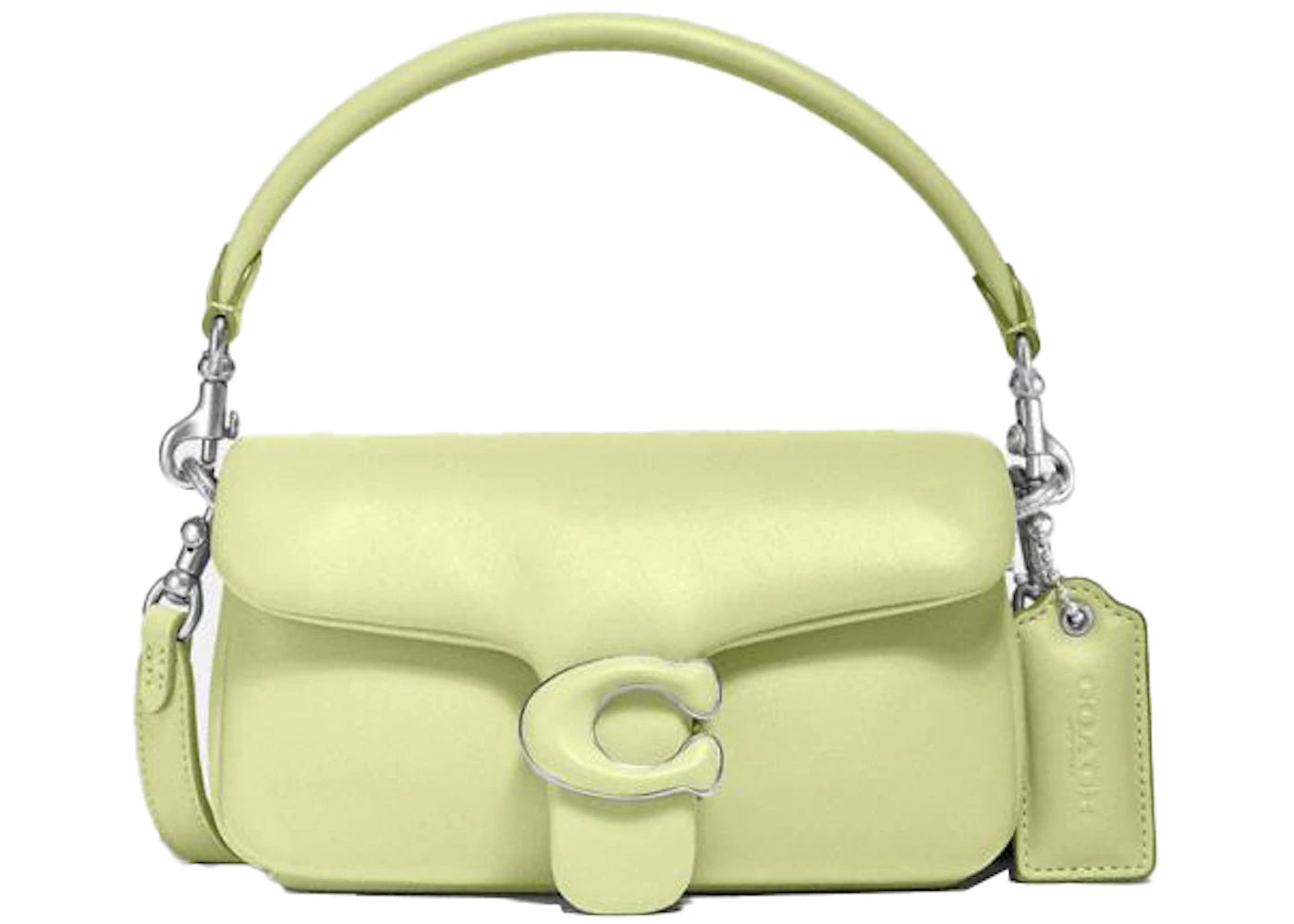 Coach Pillow Tabby Shoulder Bag 18 Pale Lime