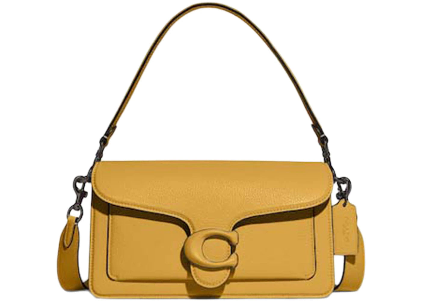 Coach Shoulder Bag Tabby 26 Yellow/Gold