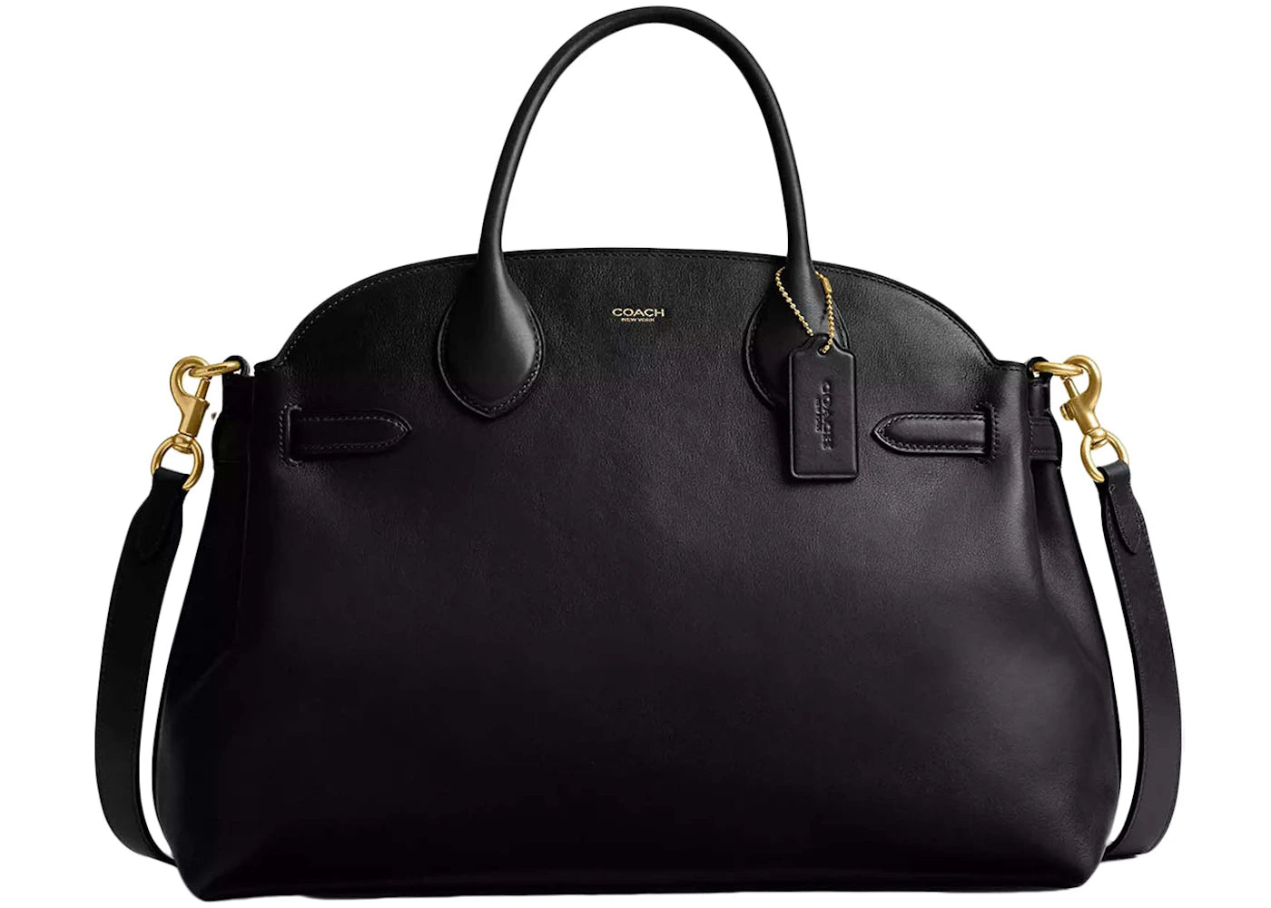 Coach Soft Empire Carryall Bag 40 Brass/Black