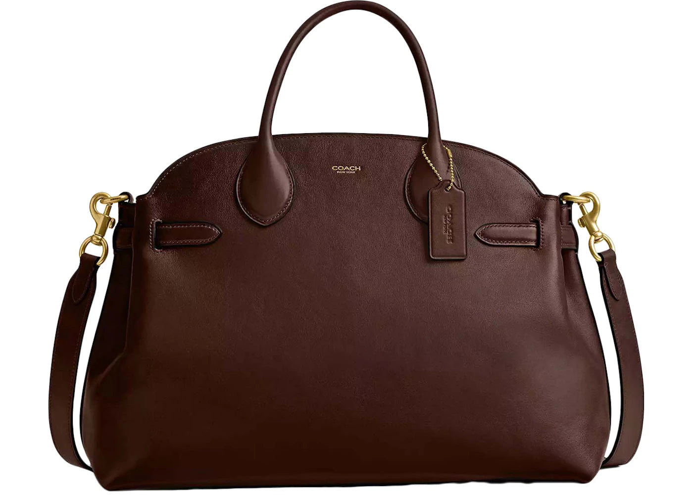 Coach Soft Empire Carryall Bag 40 Brass/Maple