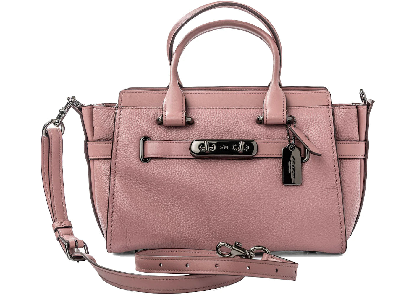 Coach Swagger 27 Bag Dusty Rose Pink