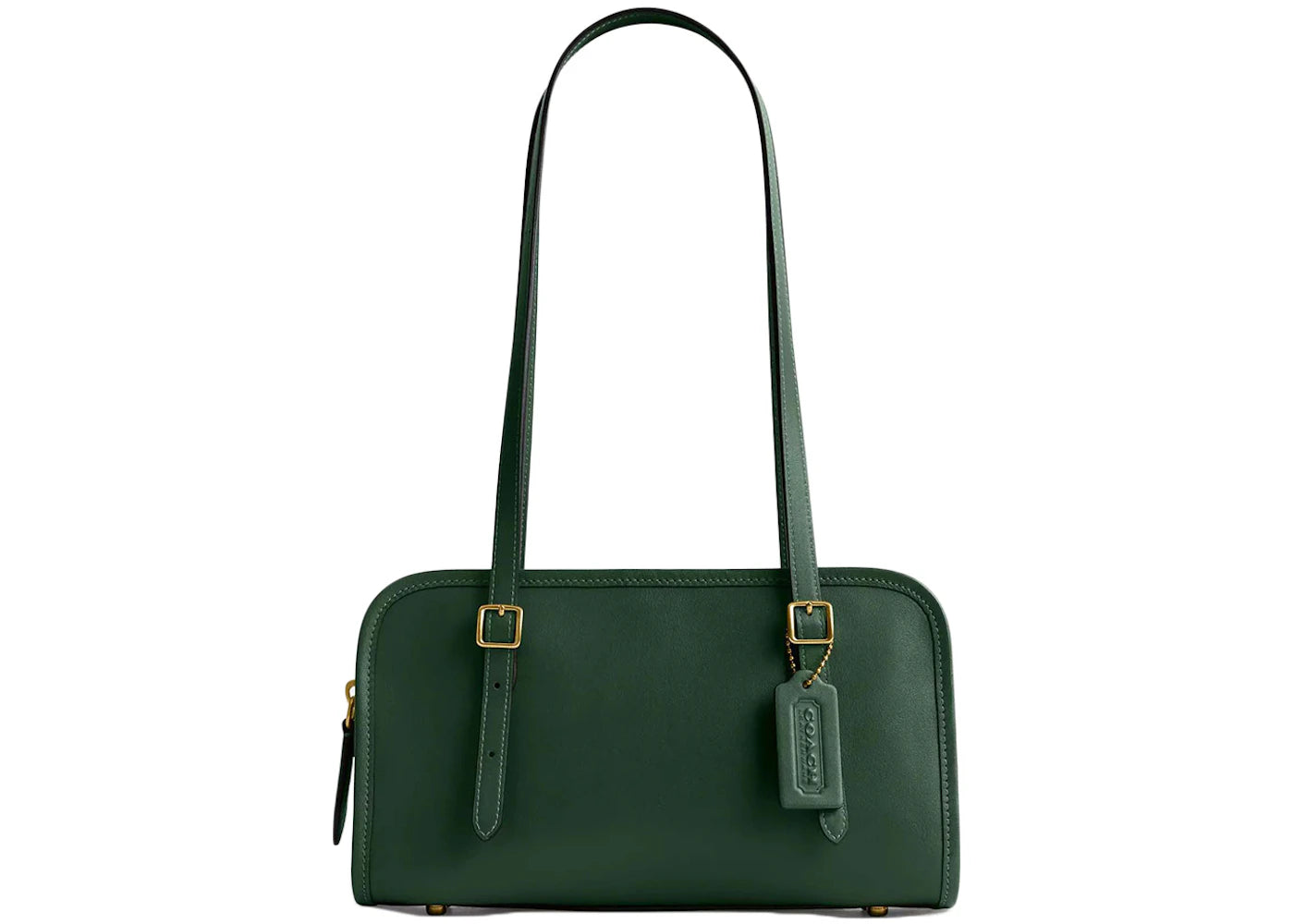 Coach Swing Zip Brass/Hunter Green