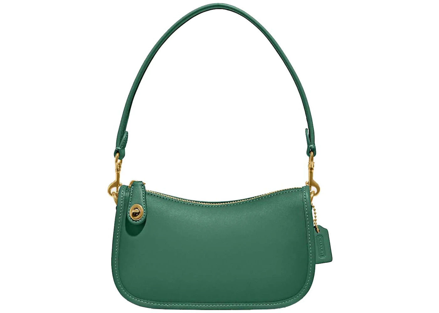 Coach Swinger 20 Brass/Bright Green