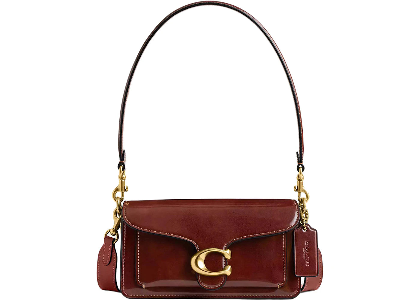 Coach Tabby Shoulder Bag 20 Brass/Dark Neutral