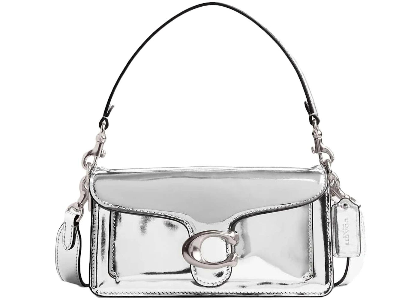 Coach Tabby Shoulder Bag 20 Silver/Silver