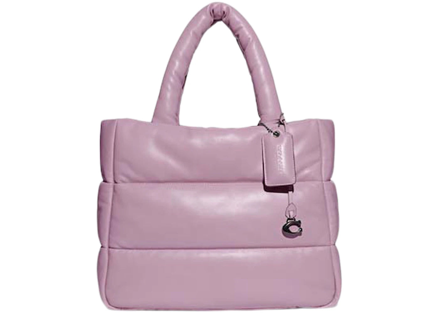 Coach Tote Pillow Pewter/Ice Purple