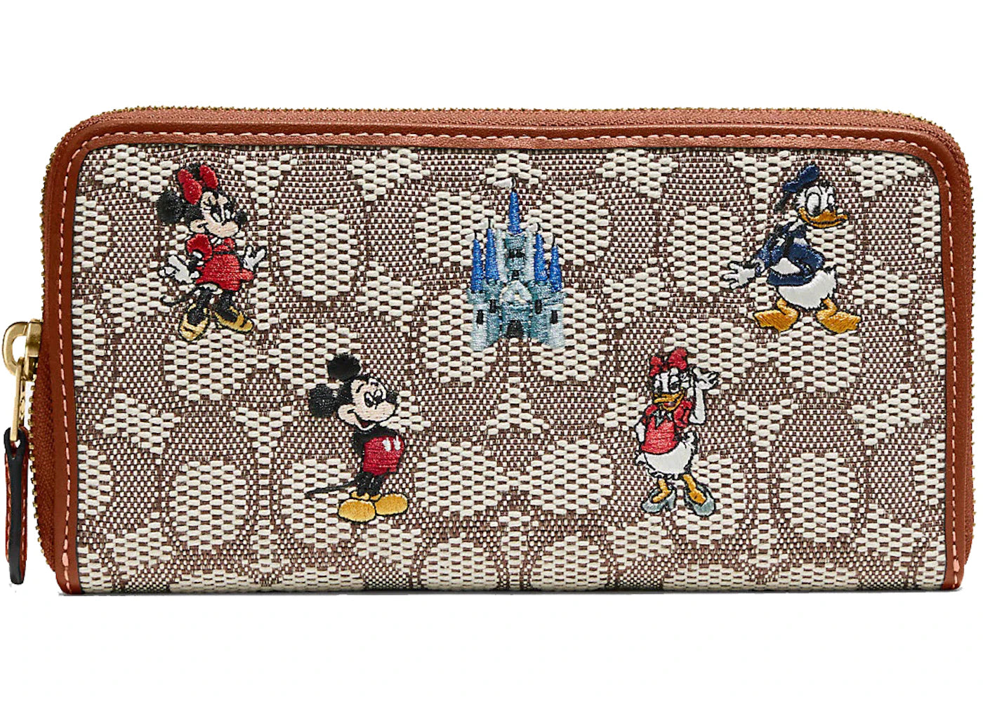 Coach x Disney Accordion Zip Wallet Amber/Multi