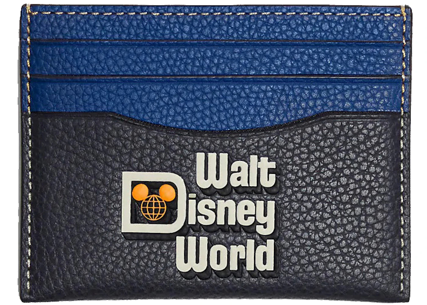 Coach x Disney Card Case Midnight Navy