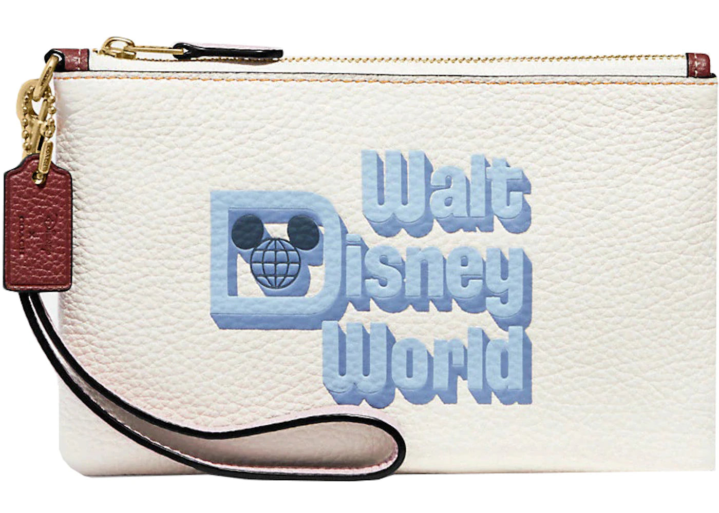 Coach x Disney Small Wristlet Chalk/Multi