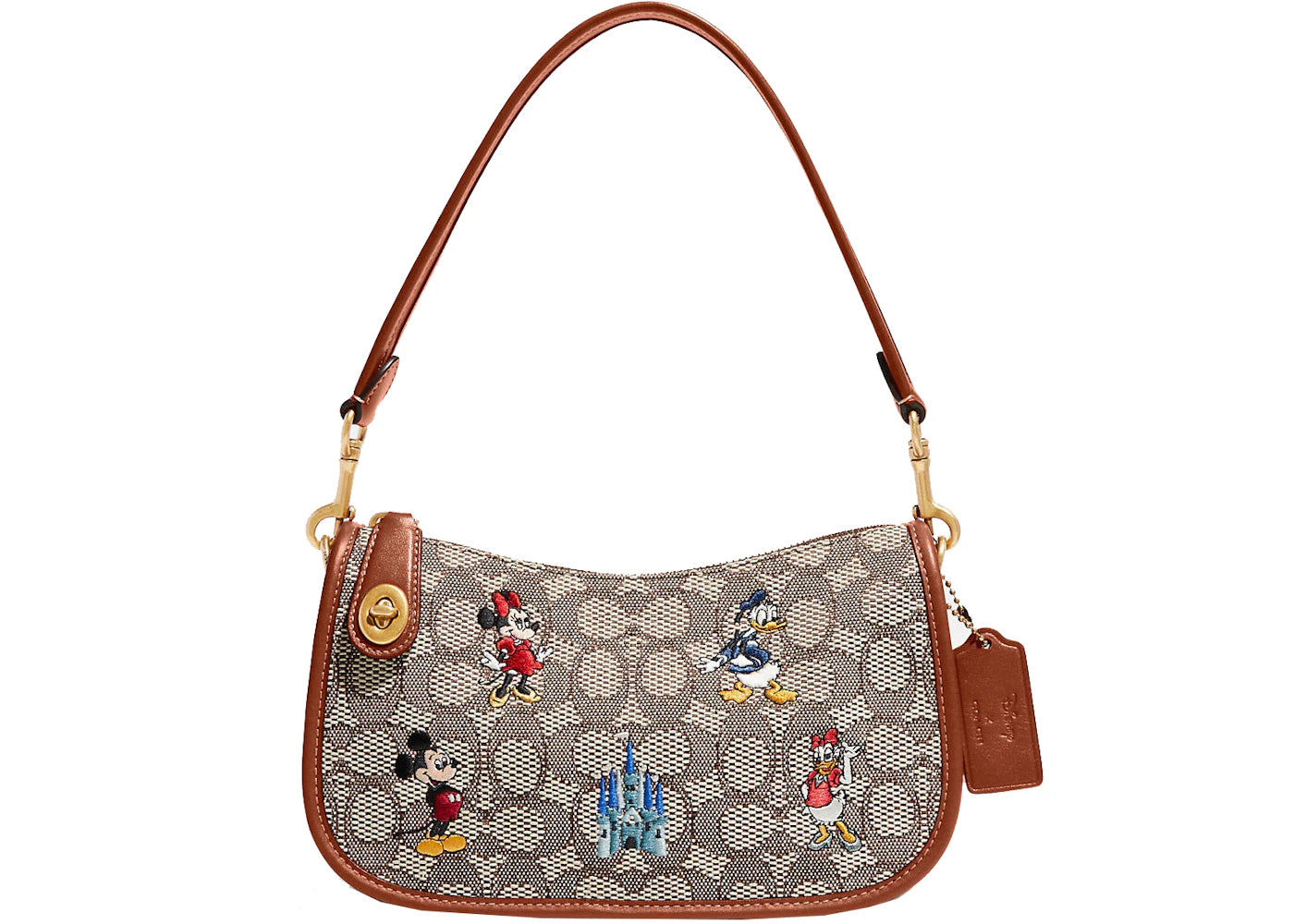 Coach x Disney Swinger Bag Cocoa/Multi