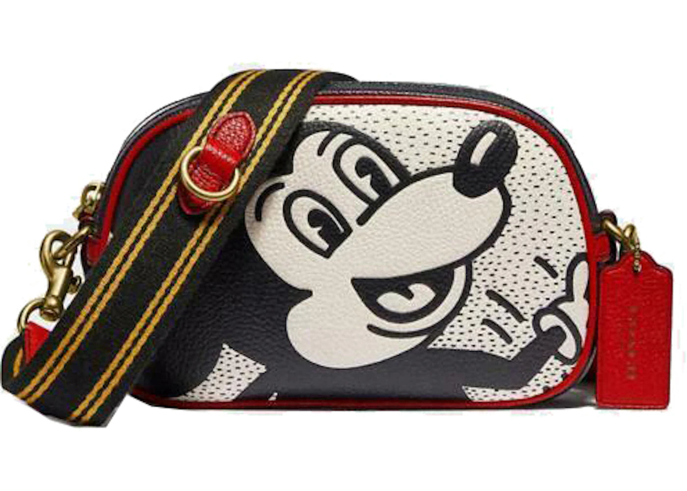 Coach x Keith Haring Disney Camera Bag Black