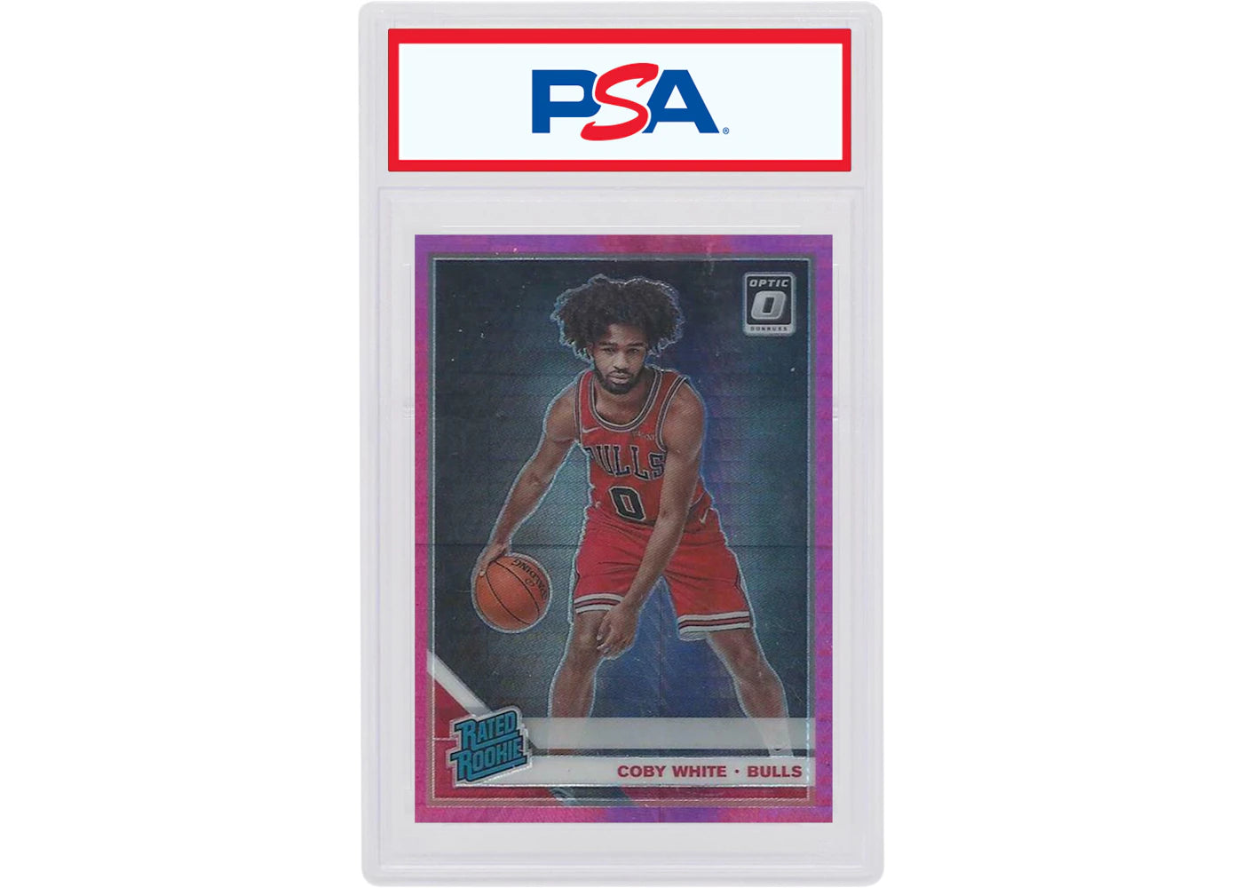 Coby White 2019 Donruss Optic Hyper Pink Rookie #180 (PSA or BGS Graded)