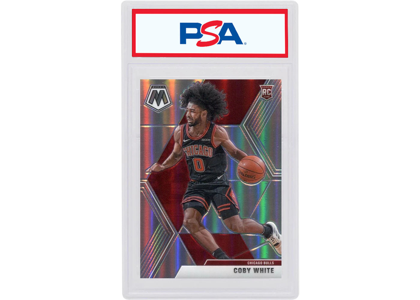 Coby White 2019 Panini Mosaic Rookie Silver #211 (PSA or BGS Graded)