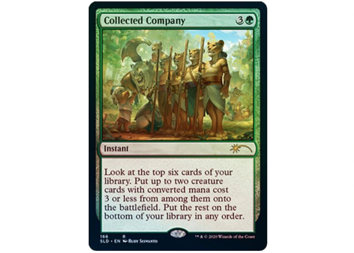 Collected Company (Foil) Secret Lair Drop Series Rare #166 (Ungraded)