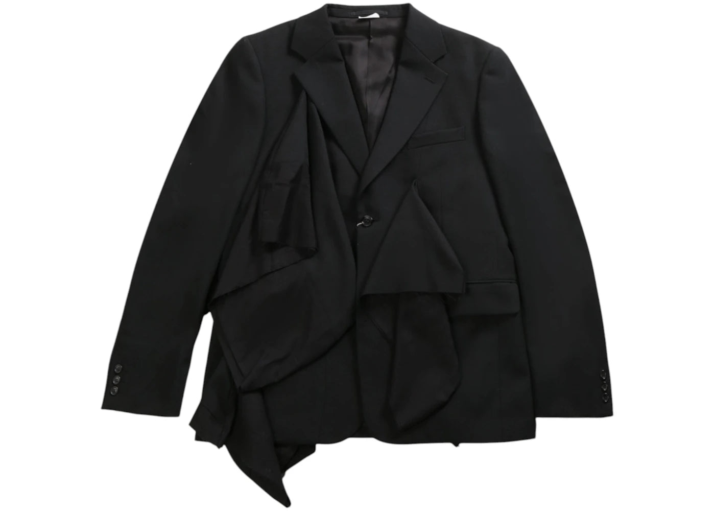 Comme des Garcons Fabric Accents Formal Jacket Black/Black