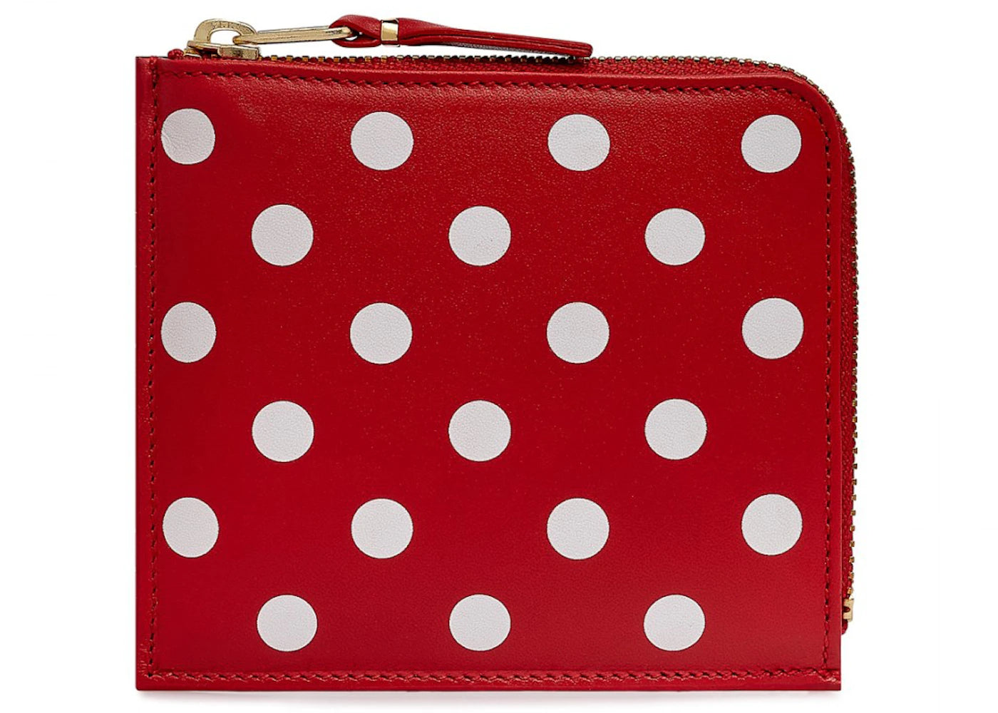 Comme des Garcons SA3100PD Wallet Polka Dots Red