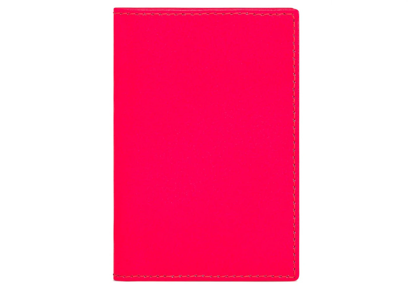 Comme des Garcons SA6400 New Super Fluo Passport Cover Pink