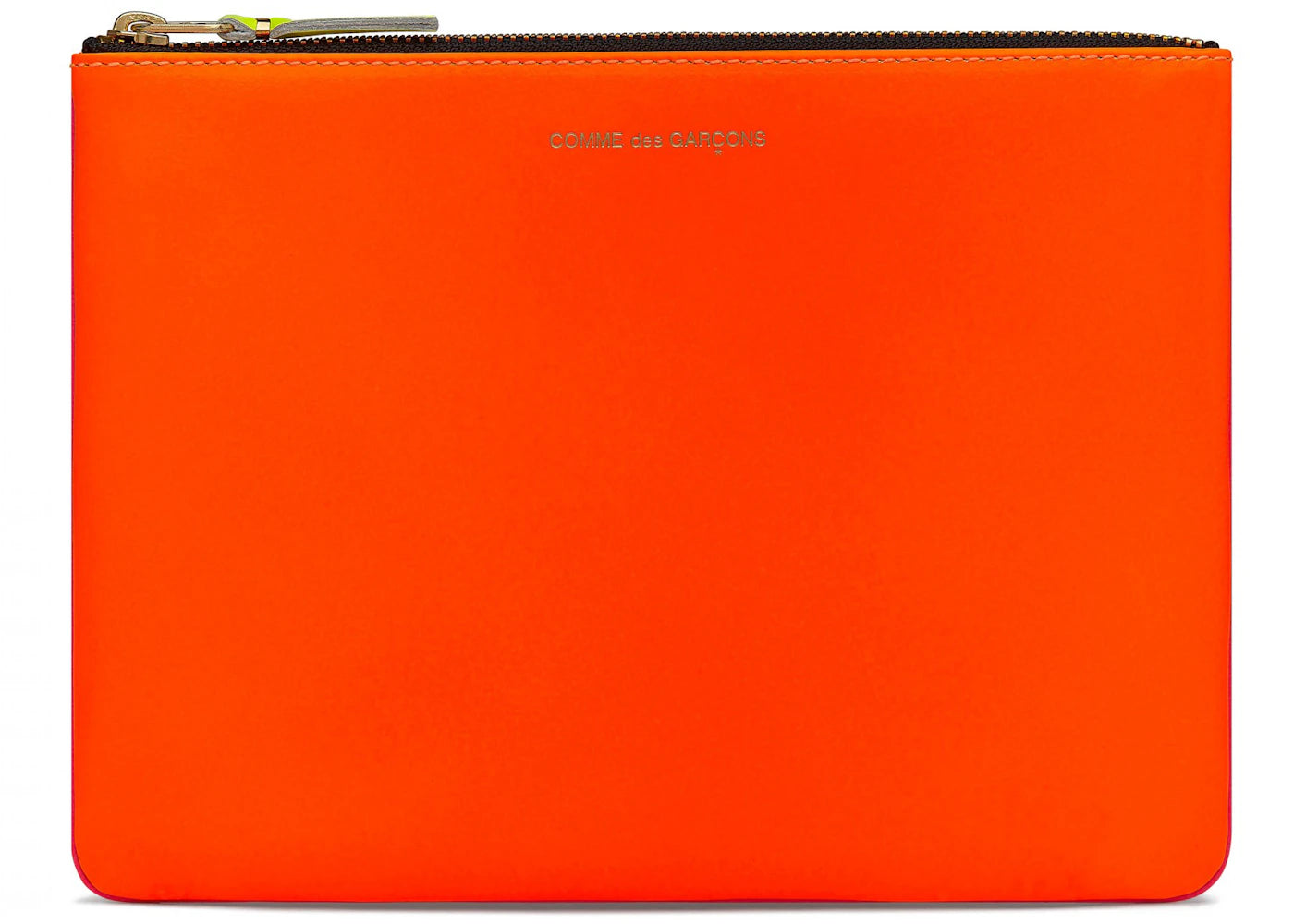 Comme des Garcons SA5100SF New Super Fluo Wallet Orange/Pink