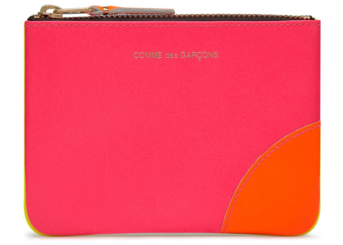 Comme des Garcons SA8100SF New Super Fluo Wallet Pink/Yellow