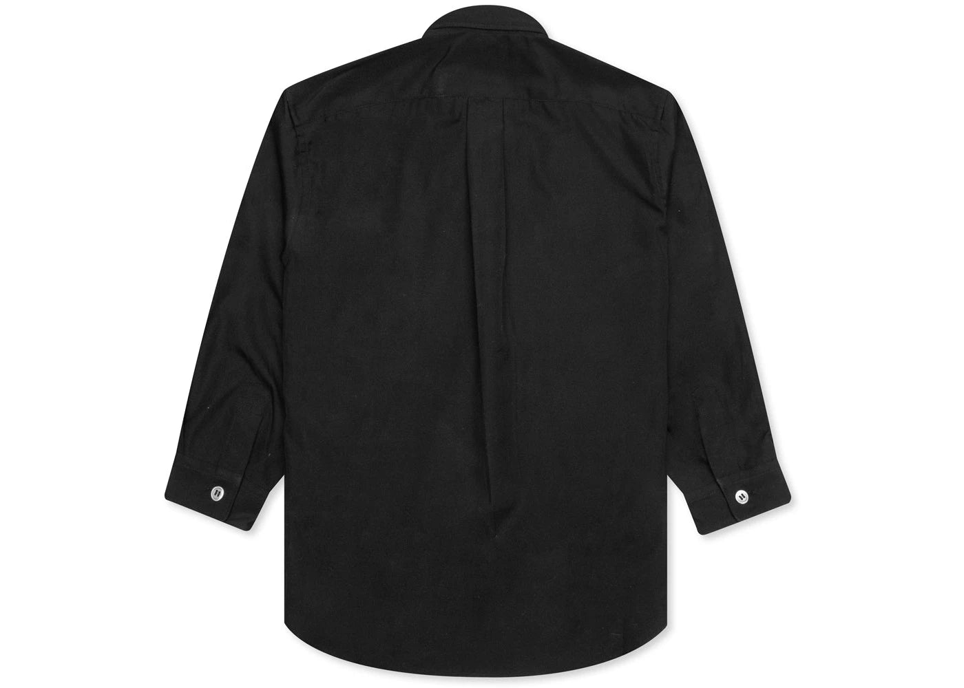 Comme des Garcons PLAY Play Kid's Black Emblem Button Up Shirt Black
