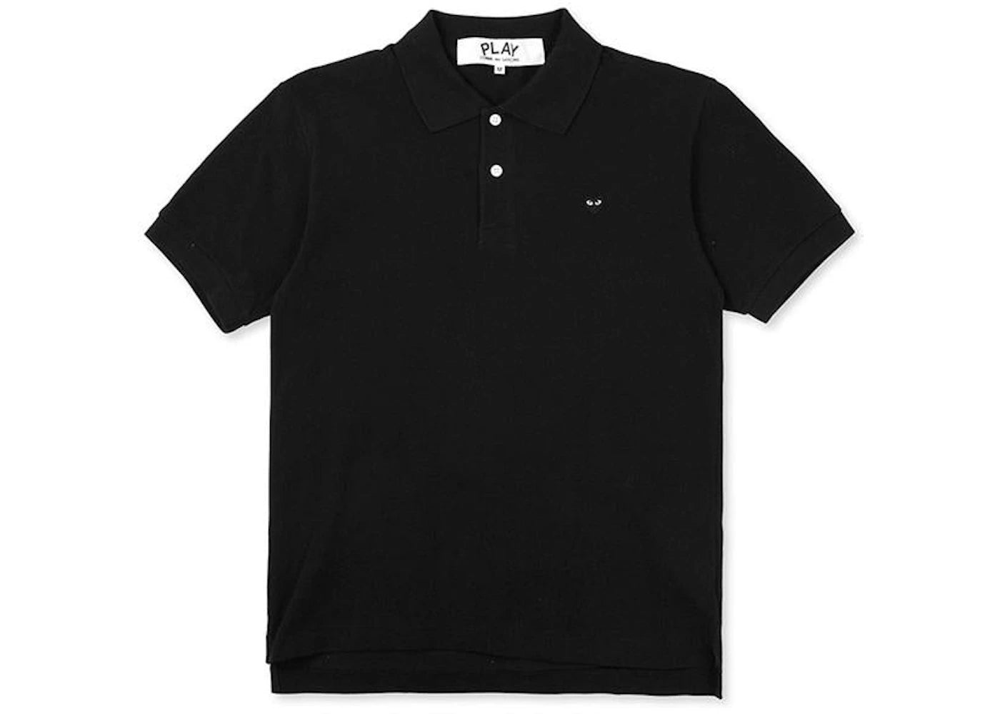 Comme des Garcons PLAY Play Kid's Black Emblem Polo Black