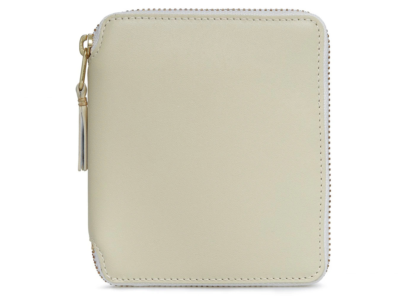 Comme des Garcons SA2100 Classic Plain Wallet Off-White