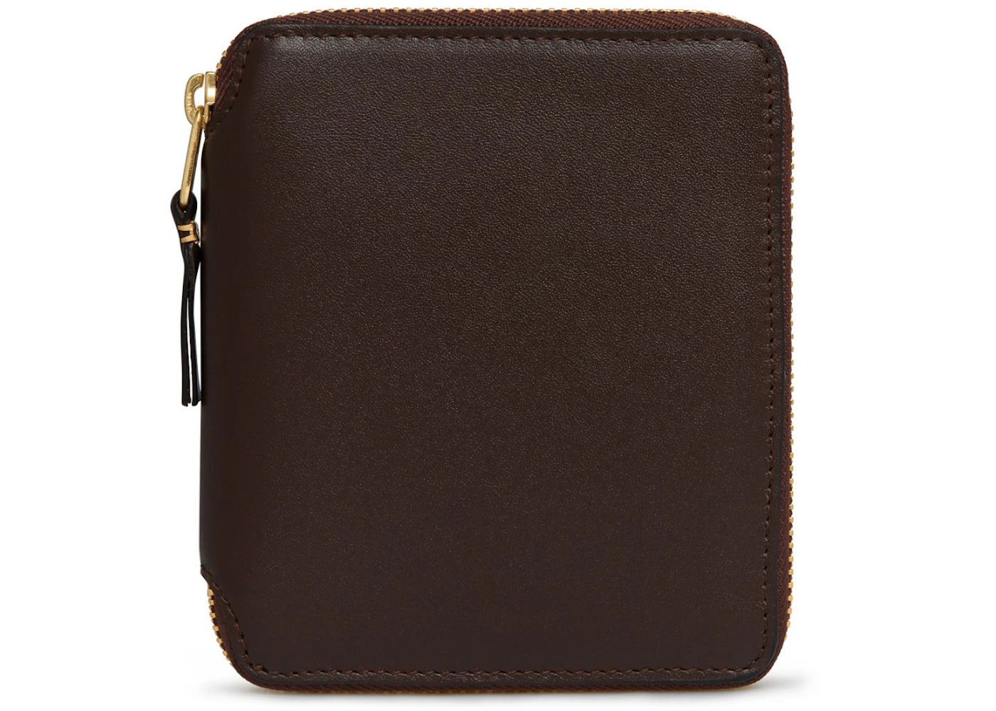 Comme des Garcons SA2100 Classic Plain Wallet Brown