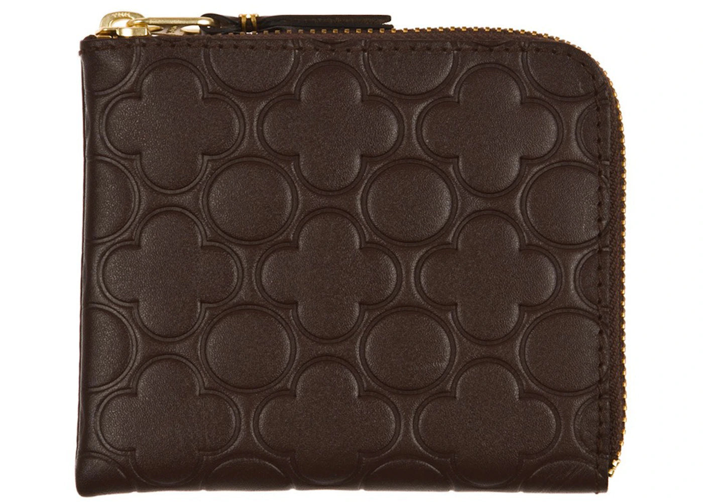 Comme des Garcons SA310EB Classic Embossed B Wallet Brown