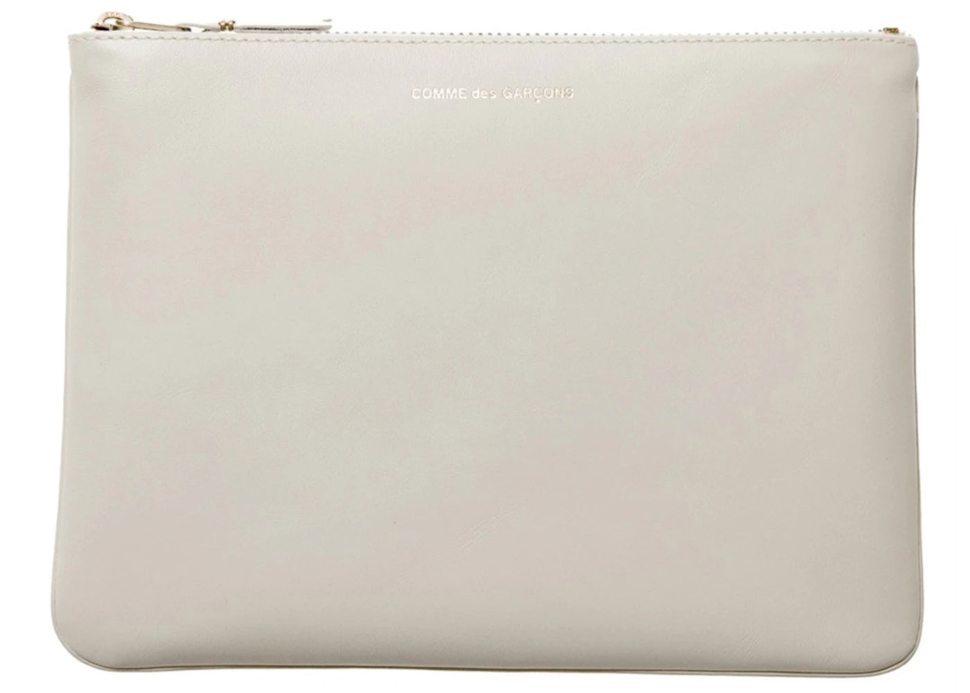 Comme des Garcons SA5100 Classic Plain Wallet Off-White