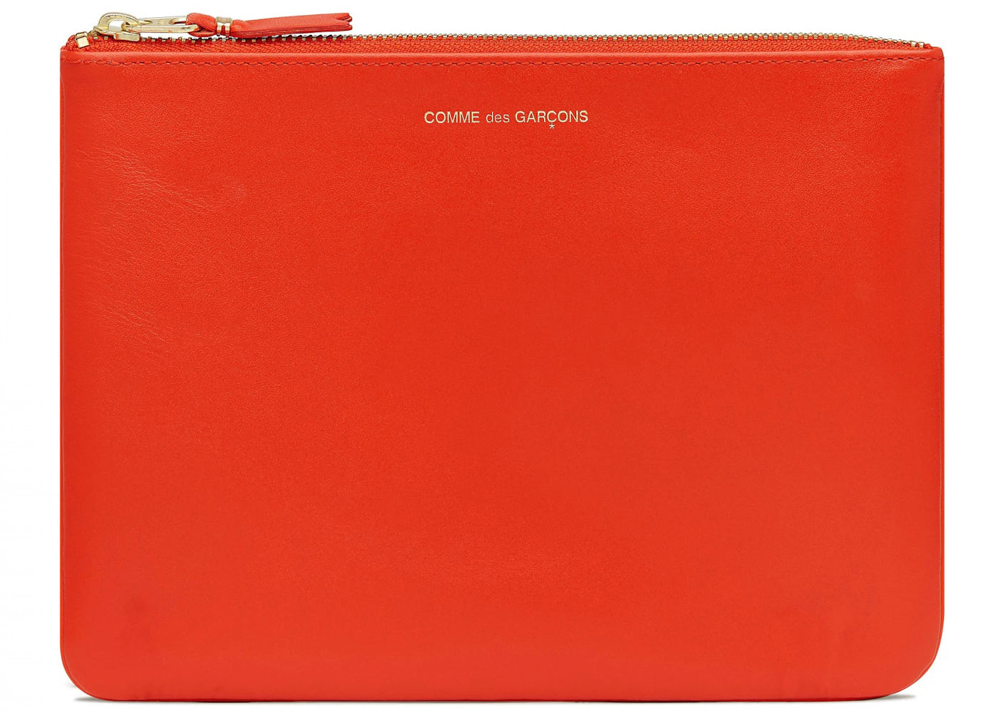 Comme des Garcons SA5100C Colour Plain Wallet Orange