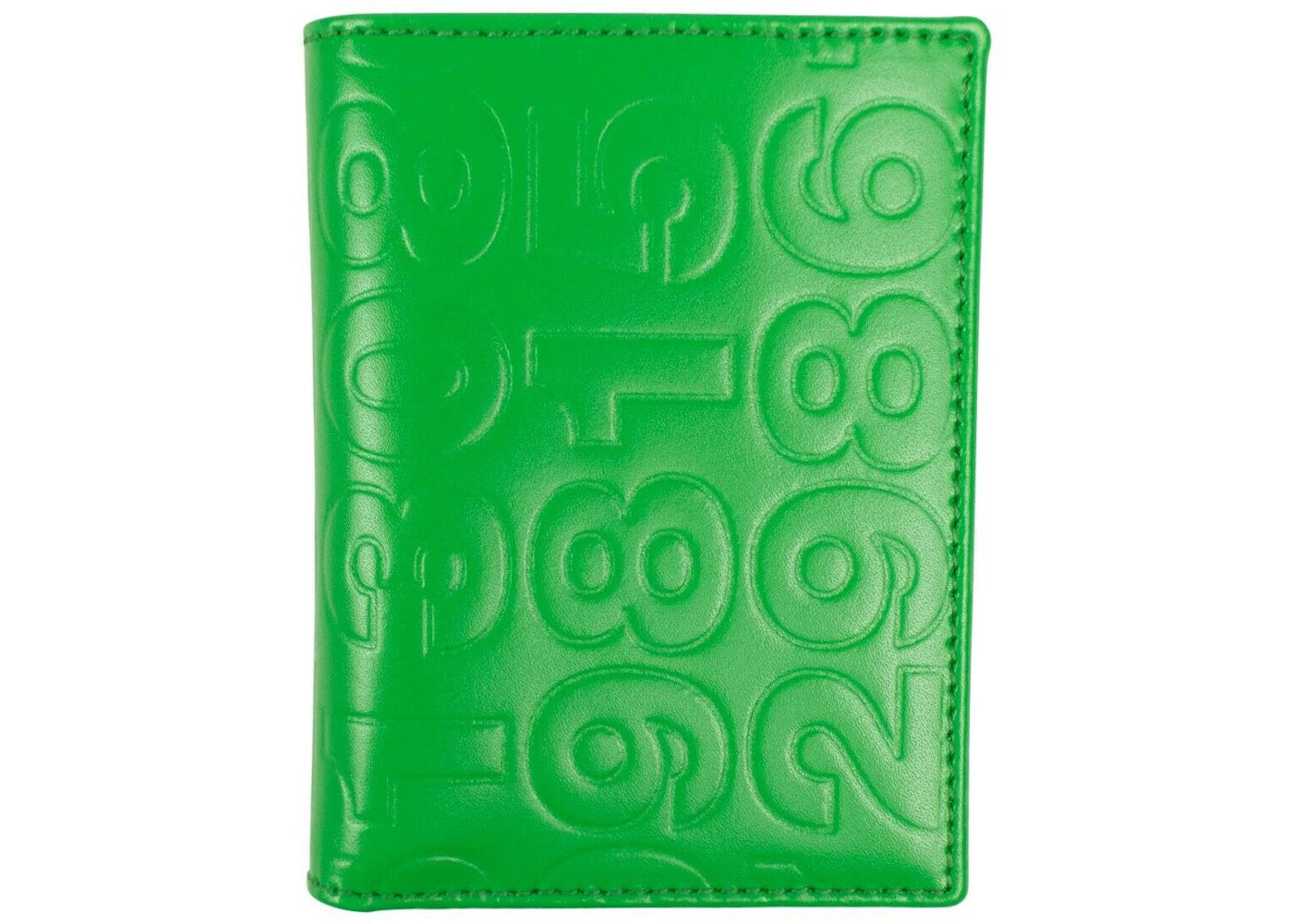 Comme des Garcons SA620ED Card Holder Number Embossed Green