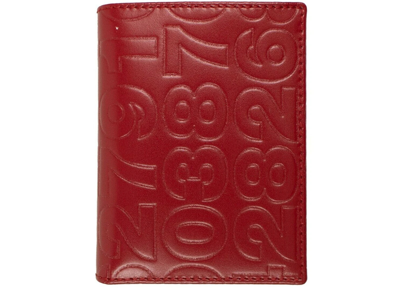 Comme des Garcons SA620ED Card Holder Number 2791 Embossed Red