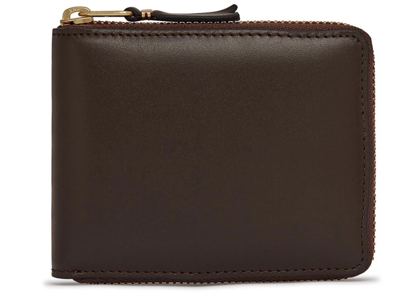 Comme des Garcons SA7100 Classic Plain Wallet Brown